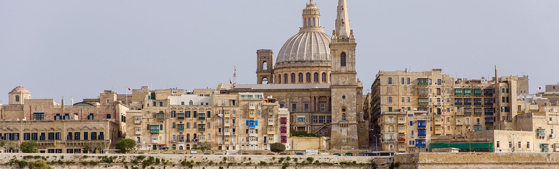 Netnummer: 021 (+35621) - Valletta, Malta